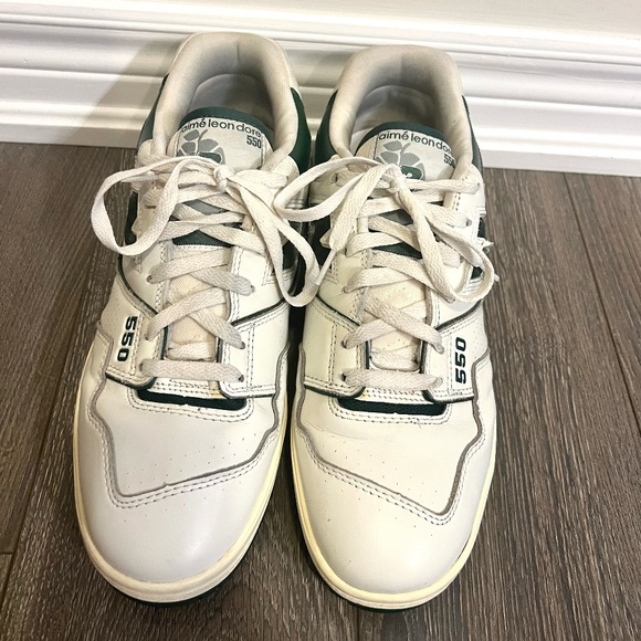 AIME LEON NEW BALANCE 550 - Green - Picture 1 of 4